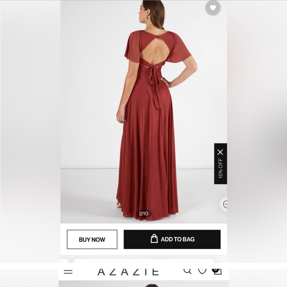 Azazie Induh Size 16 Dress